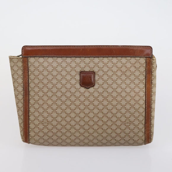 BURBERRY Dior Gucci Celine Bag PVC Leather Canvas 5 Set Brown Beige Auth 153242