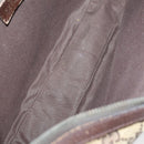 GUCCI GG Supreme Canvas Shoulder Bag PVC 5 Set Beige Black Auth 153245-11