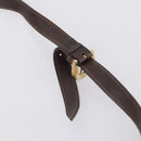 GUCCI GG Supreme Canvas Shoulder Bag PVC 5 Set Beige Black Auth 153245-21