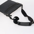 GUCCI GG Supreme Canvas Shoulder Bag PVC 5 Set Beige Black Auth 153245-4