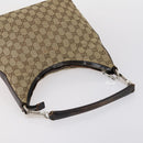 GUCCI GG Canvas Supreme Shoulder Bag 4 Set Beige Auth 153246-11