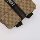 GUCCI GG Canvas Supreme Shoulder Bag 4 Set Beige Auth 153246-18