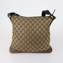 GUCCI GG Canvas Supreme Shoulder Bag 4 Set Beige Auth 153246-3