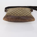 GUCCI GG Canvas Supreme Shoulder Bag 4 Set Beige Auth 153246-6