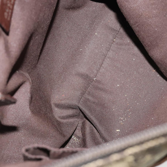 GUCCI GG Canvas Supreme Shoulder Bag 4 Set Beige Auth 153246