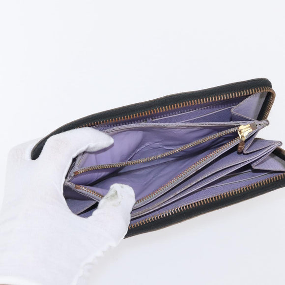 SAINT LAURENT PRADA Louis Vuitton Multicolor Wallet Leather 3 Set Auth 153248