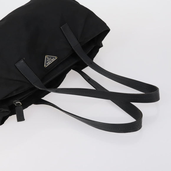 PRADA Hand Bag Nylon 5 Set Black White pink Auth 153249