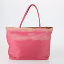 PRADA Hand Bag Nylon 5 Set Black White pink Auth 153249-18