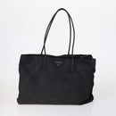 PRADA Hand Bag Nylon 5 Set Black White pink Auth 153249-2