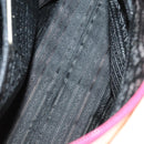 PRADA Hand Bag Nylon 5 Set Black White pink Auth 153249-21