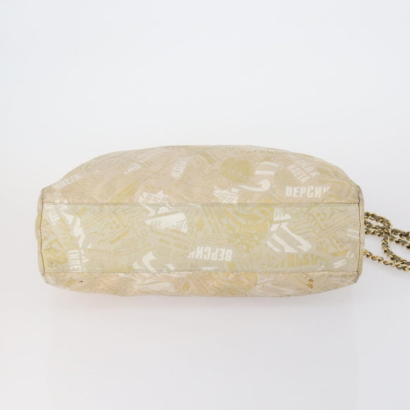 PRADA Hand Bag Nylon 3 Set White Black Auth 153252