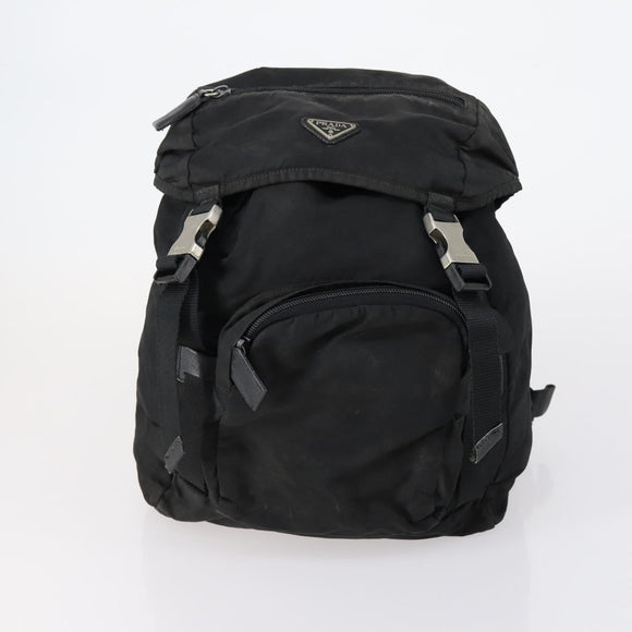 PRADA Hand Bag Nylon 3 Set White Black Auth 153252