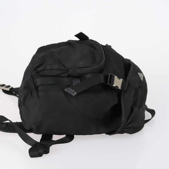 PRADA Hand Bag Nylon 3 Set White Black Auth 153252