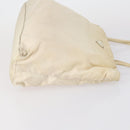 PRADA Hand Bag Nylon 3 Set White Black Auth 153252-4