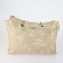 PRADA Hand Bag Nylon 3 Set White Black Auth 153252-9