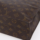 LOUIS VUITTON Monogram Sac Plat Hand Bag M51140 LV Auth 153300-9
