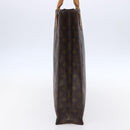 LOUIS VUITTON Monogram Sac Plat Hand Bag M51140 LV Auth 153300-4