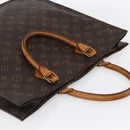 LOUIS VUITTON Monogram Sac Plat Hand Bag M51140 LV Auth 153300-6