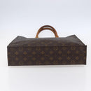 LOUIS VUITTON Monogram Sac Plat Hand Bag M51140 LV Auth 153300-5