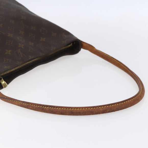 LOUIS VUITTON Monogram Looping GM Shoulder Bag M51145 LV Auth 153302