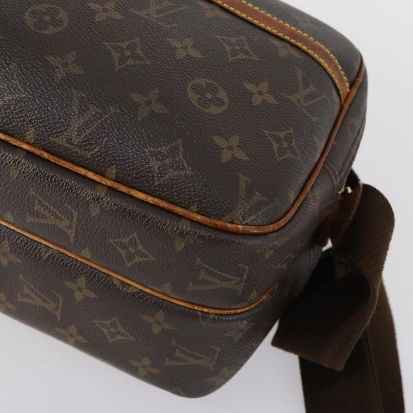 LOUIS VUITTON Monogram Reporter PM Shoulder Bag M45254 LV Auth 153303