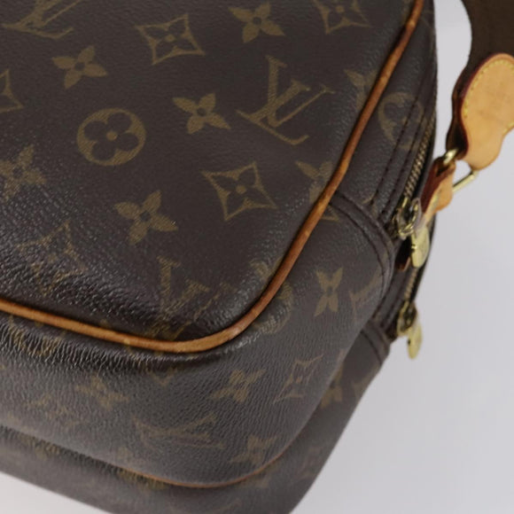 LOUIS VUITTON Monogram Reporter PM Shoulder Bag M45254 LV Auth 153303