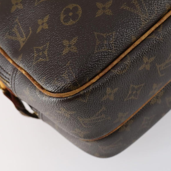 LOUIS VUITTON Monogram Reporter PM Shoulder Bag M45254 LV Auth 153303