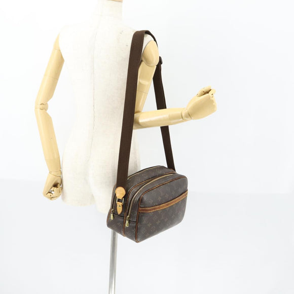 LOUIS VUITTON Monogram Reporter PM Shoulder Bag M45254 LV Auth 153303