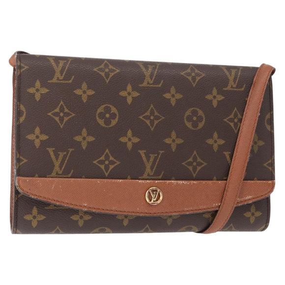 LOUIS VUITTON Monogram Bordeaux 24 Shoulder Bag M51798 LV Auth 153306