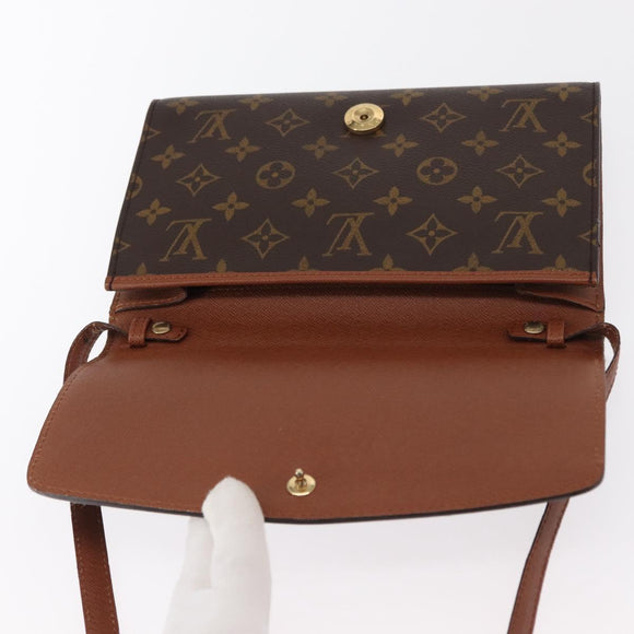 LOUIS VUITTON Monogram Bordeaux 24 Shoulder Bag M51798 LV Auth 153306