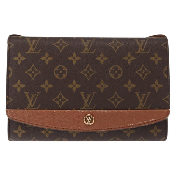 LOUIS VUITTON Monogram Bordeaux 24 Shoulder Bag M51798 LV Auth 153306