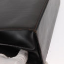 Salvatore Ferragamo Gancini Hand Bag Leather 2way Dark Brown Gold Auth 153307-15