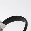 Salvatore Ferragamo Gancini Hand Bag Leather 2way Dark Brown Gold Auth 153307-8