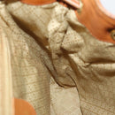 GUCCI Bamboo Backpack Leather Brown Gold 003 1998 0016 Auth 153308-21