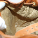 GUCCI Bamboo Backpack Leather Brown Gold 003 1998 0016 Auth 153308-22