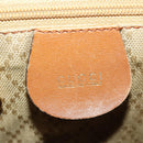 GUCCI Bamboo Backpack Leather Brown Gold 003 1998 0016 Auth 153308-23