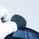 GUCCI GG Supreme Sherry Line Shoulder Bag PVC Navy Gold Auth 153309-20