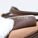 GUCCI GG Supreme Web Sherry Line Bag PVC Beige Gold 89 02 018 Auth 153310-19