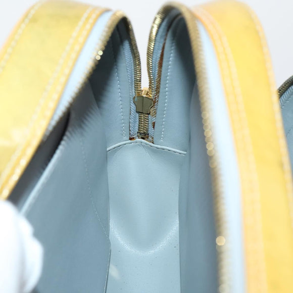 LOUIS VUITTON Monogram Vernis Marley Backpack Gris M91038 LV Auth 153312