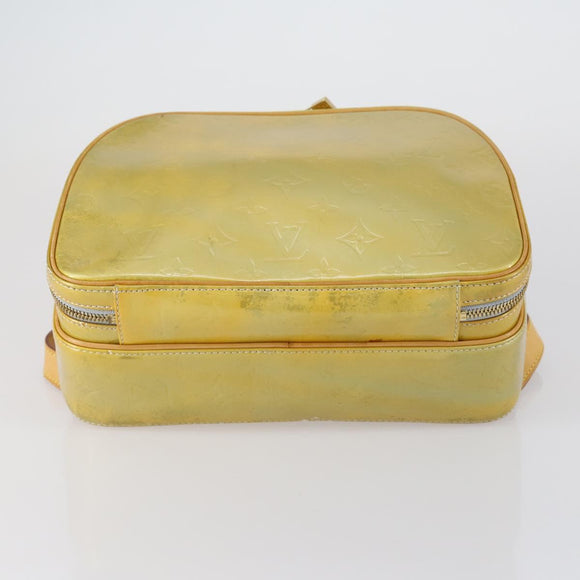 LOUIS VUITTON Monogram Vernis Marley Backpack Gris M91038 LV Auth 153312