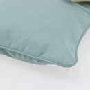 PRADA Shoulder Bag Nylon Light Blue Silver Auth 153313-8