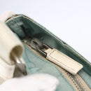 PRADA Shoulder Bag Nylon Light Blue Silver Auth 153313-10