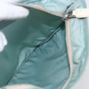 PRADA Shoulder Bag Nylon Light Blue Silver Auth 153313-20