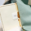 PRADA Shoulder Bag Nylon Light Blue Silver Auth 153313-12