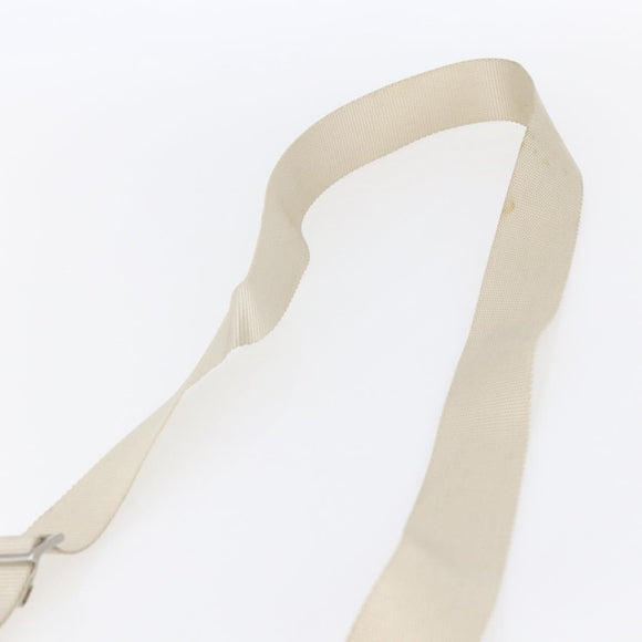 PRADA Shoulder Bag Nylon Light Blue Silver Auth 153313