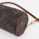 LOUIS VUITTON Monogram Papillon Pouch LV Auth 153321-14