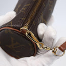 LOUIS VUITTON Monogram Papillon Pouch LV Auth 153321-9
