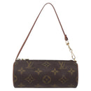 LOUIS VUITTON Monogram Papillon Pouch LV Auth 153321-13