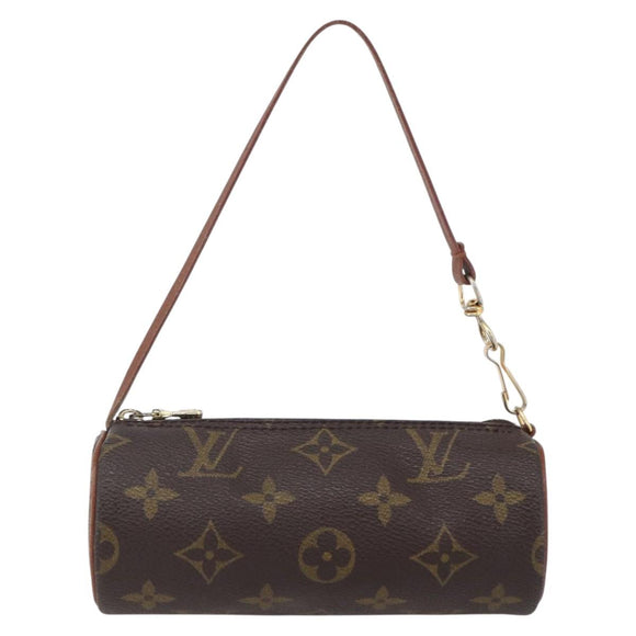LOUIS VUITTON Monogram Papillon Pouch LV Auth 153321