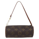 LOUIS VUITTON Monogram Papillon Pouch LV Auth 153321-2